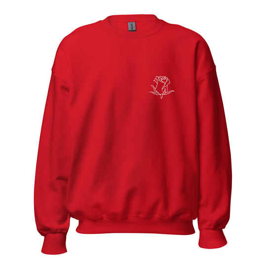 Simple Rose Sweatshirt | Unisex